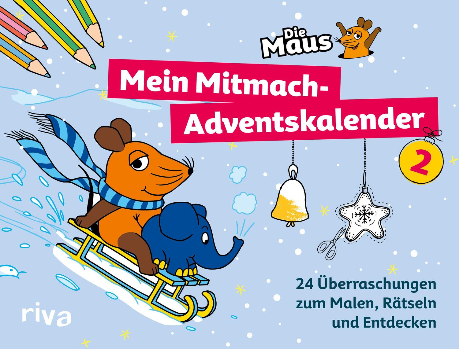 Cover: 9783742321510 | Die Maus - Mein Mitmach-Adventskalender 2 | Buch | Deutsch | 2022