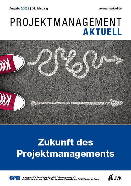 Cover: 9783739891200 | PROJEKTMANAGEMENT AKTUELL 5 (2022) | Zukunft des Projektmanagements