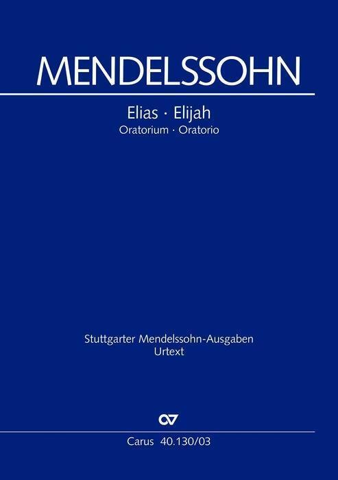 Cover: 9790007062620 | Elias (Klavierauszug deutsch/englisch) | Felix Mendelssohn Bartholdy