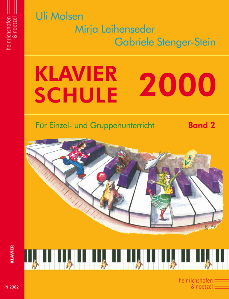 Cover: 9783938202098 | Klavierschule 2000 / Klavierschule 2000, Band 2. Bd.2 | Molsen (u. a.)