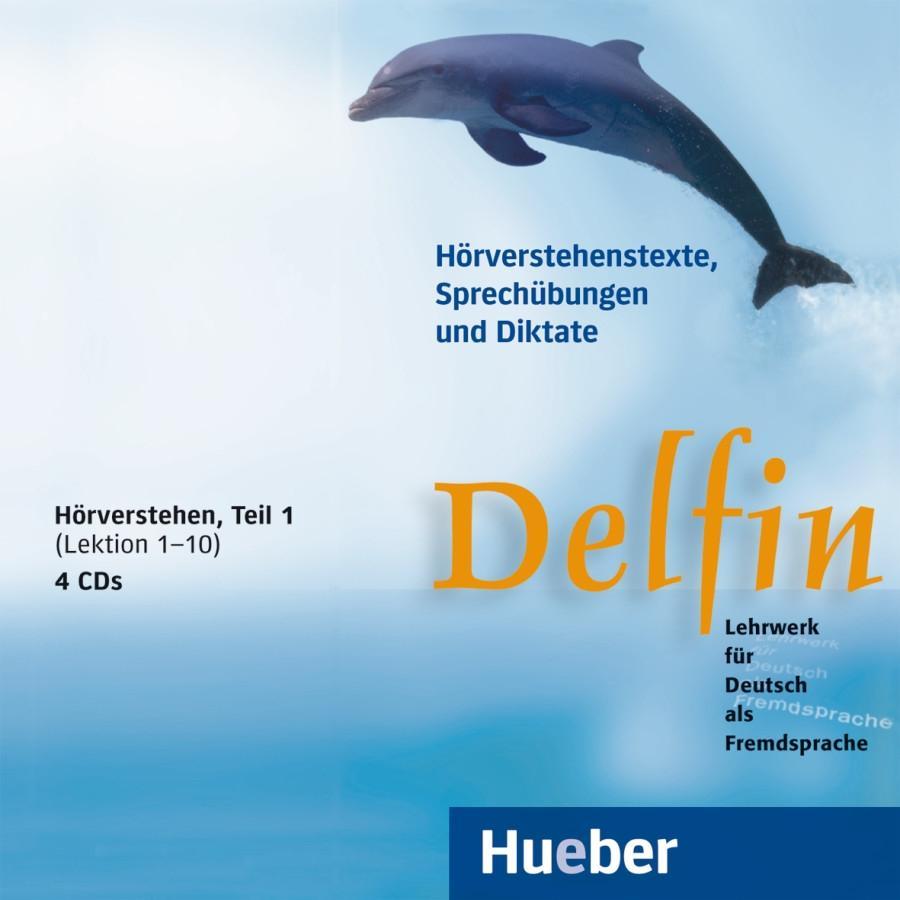 Cover: 9783190416011 | Delfin. Hörverstehen 1. 4 CDs | Lektion 1-10 | Aufderstraße | Audio-CD