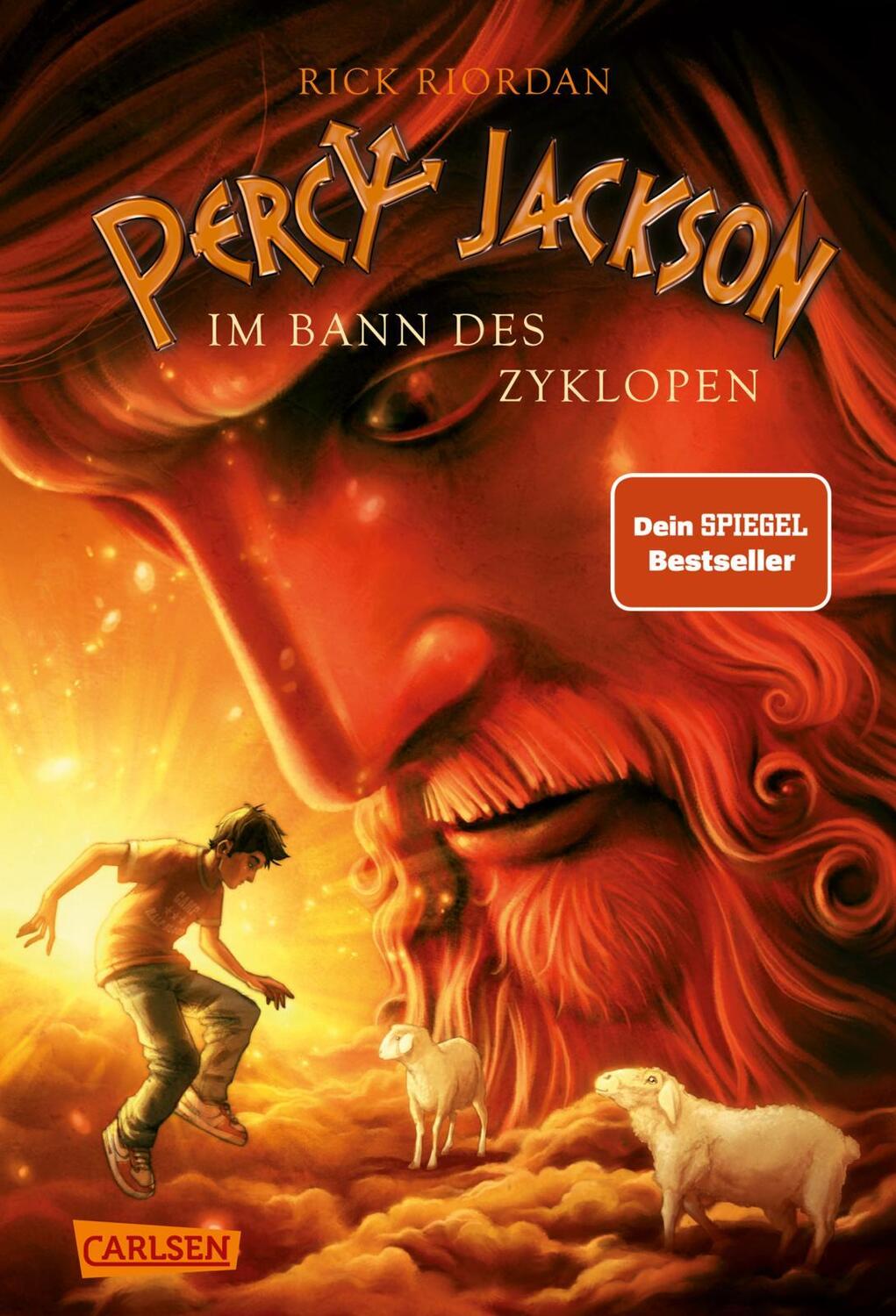 Cover: 9783551554383 | Percy Jackson 02. Im Bann des Zyklopen | Rick Riordan | Buch | Deutsch