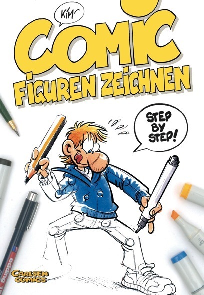 Cover: 9783551768346 | Comicfiguren zeichnen | Step by Step | Kim | Taschenbuch | 131 S.