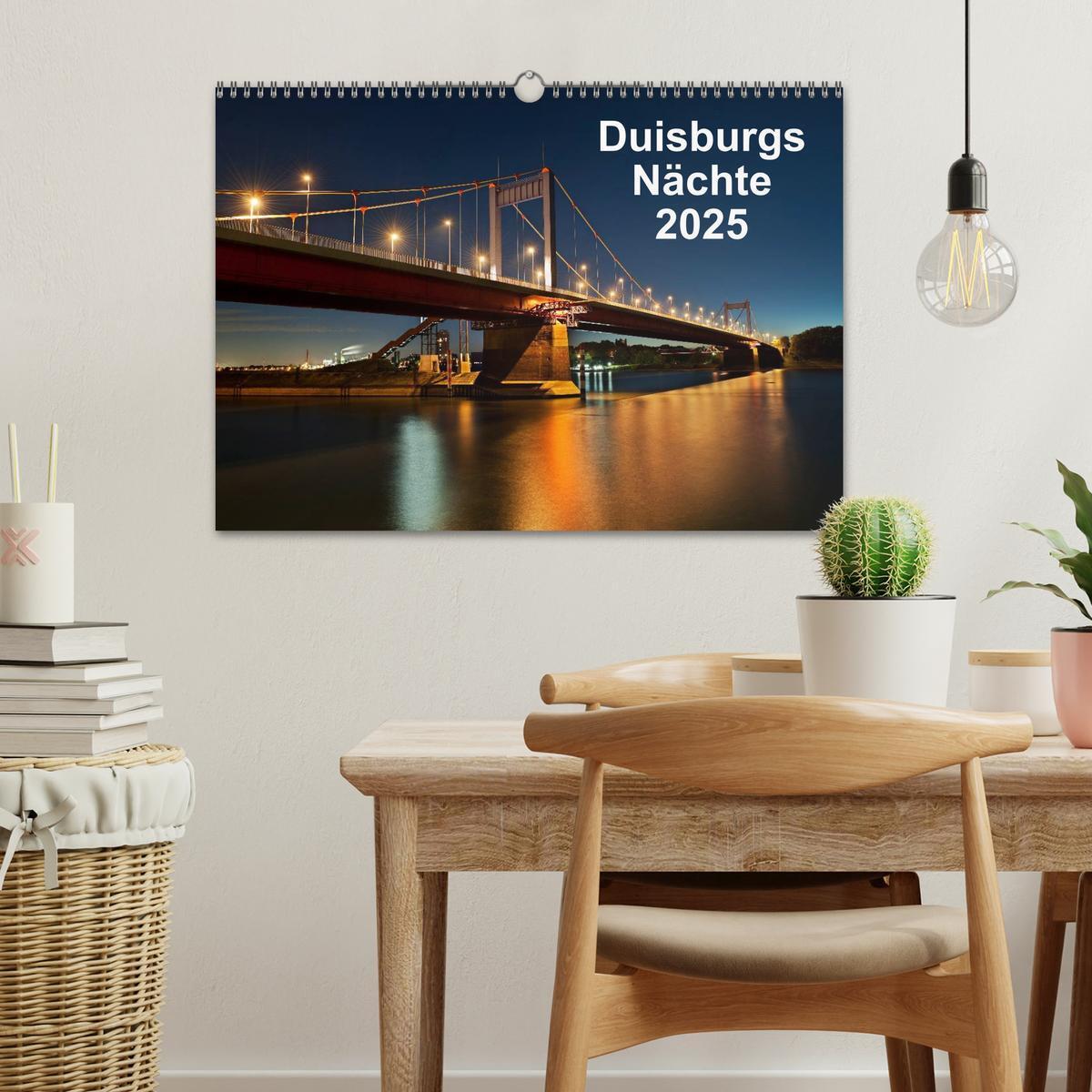 Bild: 9783435547364 | Duisburgs Nächte (Wandkalender 2025 DIN A3 quer), CALVENDO...