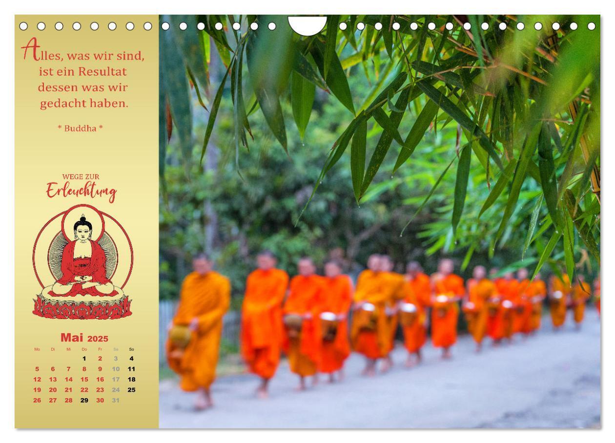 Bild: 9783383868450 | Buddhistische Weisheiten - Wege zur Erleuchtung (Wandkalender 2025...