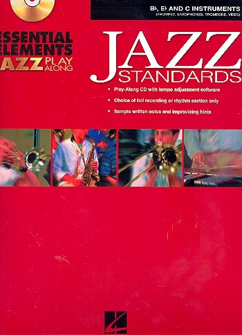 Cover: 9780634091841 | Essential Elements - Jazz Standards | Broschüre | 88 S. | Deutsch