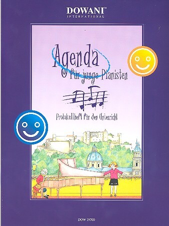 Cover: 9783905477016 | Agenda für junge Pianisten Protokollheft für den Unterricht | Agenda