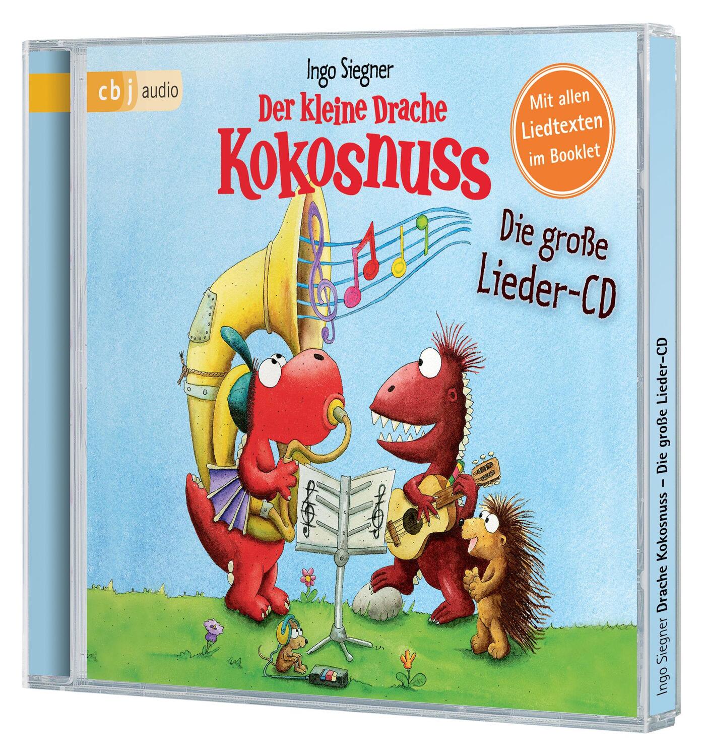 Bild: 9783837123036 | Der kleine Drache Kokosnuss - Die große Lieder-CD | Ingo Siegner | CD