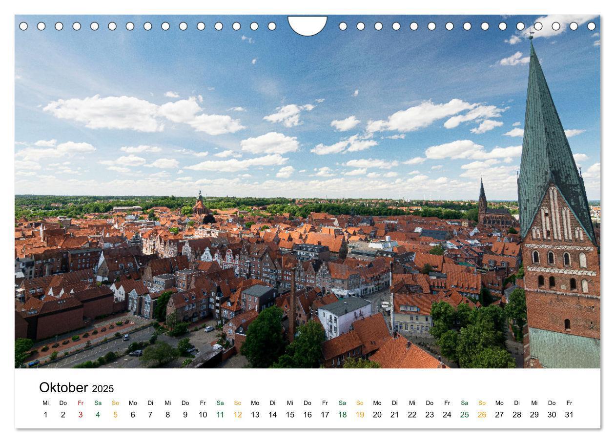 Bild: 9783435052868 | Lüneburg (Wandkalender 2025 DIN A4 quer), CALVENDO Monatskalender