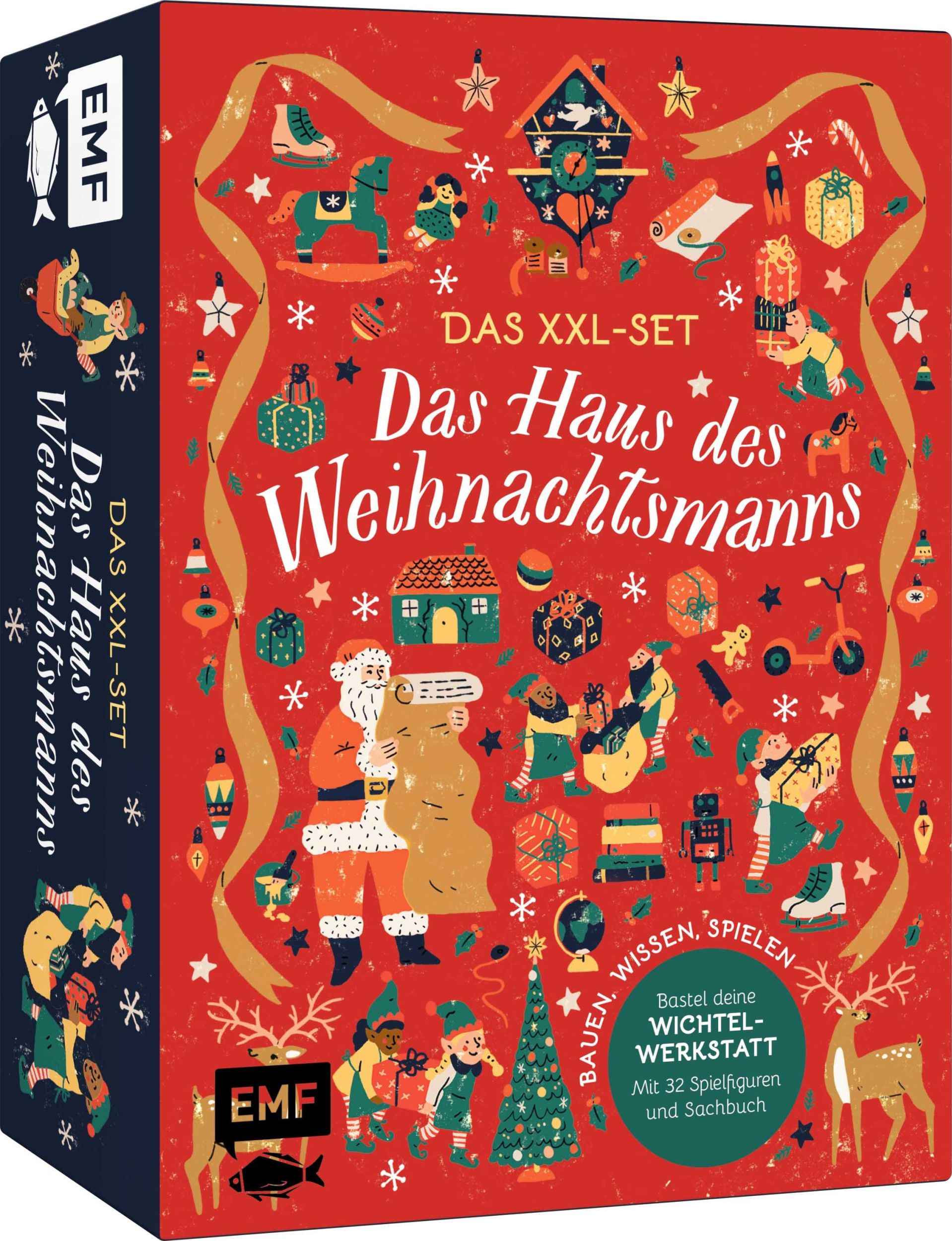 Cover: 9783745923414 | Das XXL-Set - Das Haus des Weihnachtsmanns | Fiona Munro | Taschenbuch