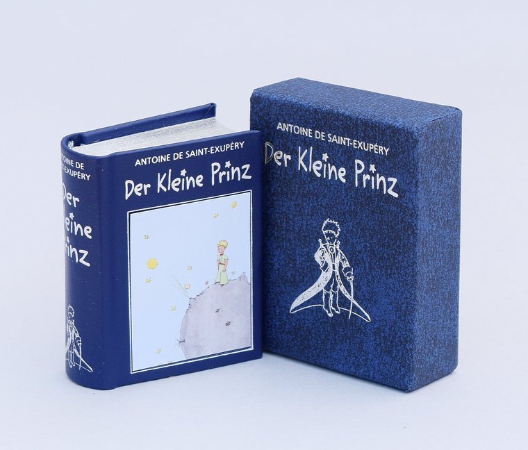 Cover: 9783861843146 | Der Kleine Prinz, Vorzugsausgabe mit Silberschnitt | Miniaturbuch