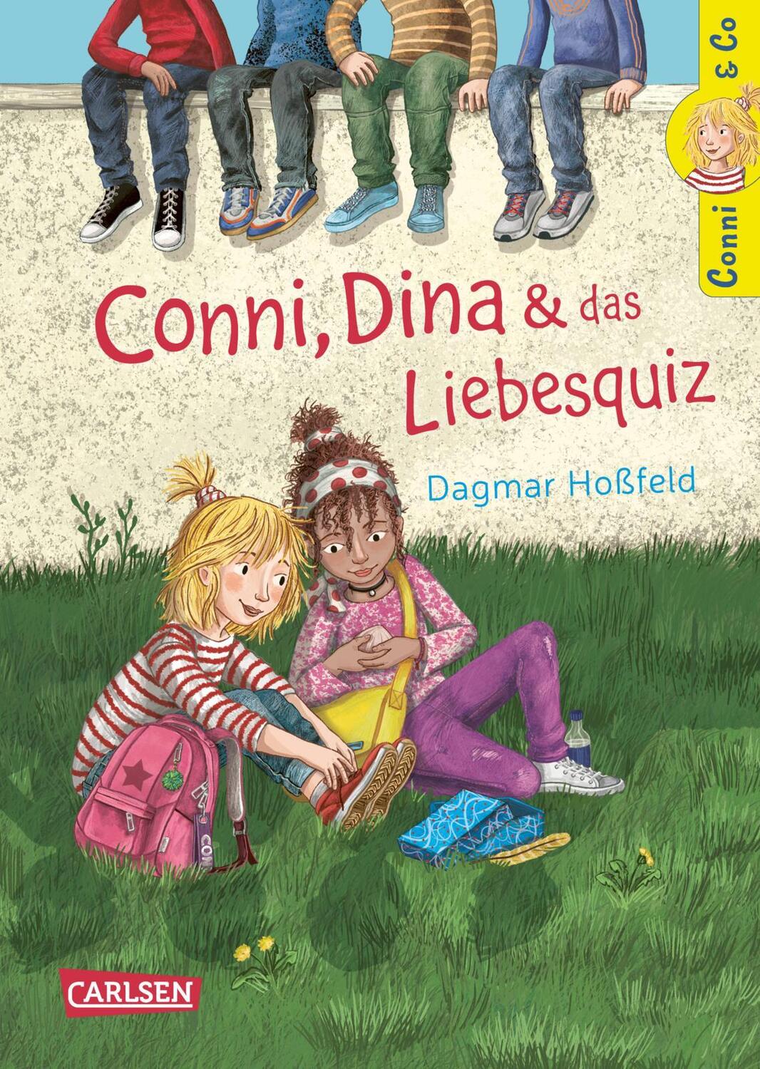 Cover: 9783551558800 | Conni &amp; Co 10: Conni, Dina und das Liebesquiz | Dagmar Hoßfeld | Buch
