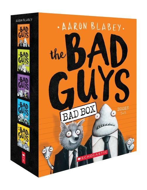 Cover: 9781338267228 | The Bad Guys Box Set: Books 1-5 | Aaron Blabey | Taschenbuch | 2018