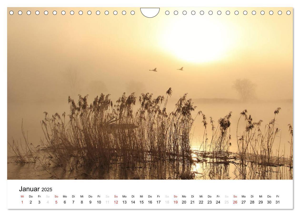 Bild: 9783435760350 | Morgenstimmungen 2025 (Wandkalender 2025 DIN A4 quer), CALVENDO...