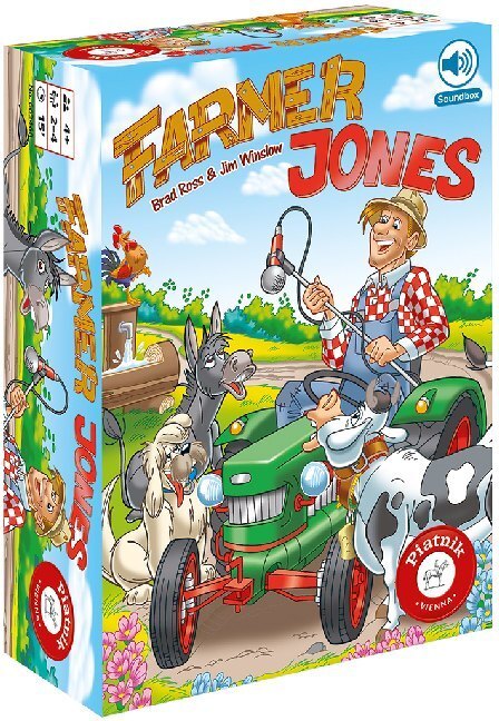 Cover: 9001890663468 | Farmer Jones (Kinderspiel) | Brad Ross (u. a.) | Spiel | In Schachtel