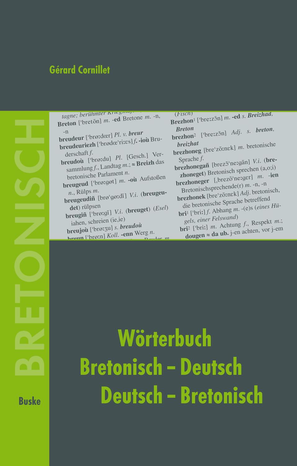Cover: 9783875483987 | Wörterbuch Bretonisch-Deutsch / Deutsch-Bretonisch | Gerard Cornillet