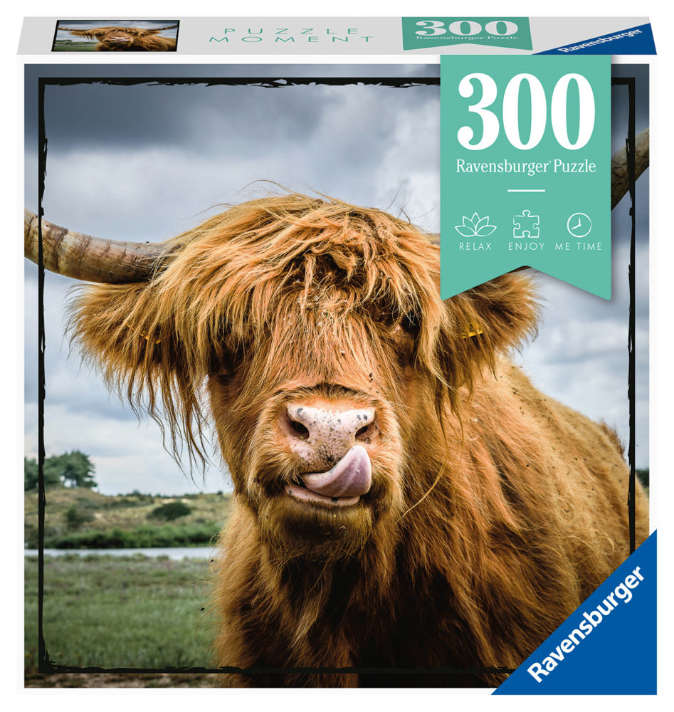 Cover: 4005556132737 | Ravensburger Puzzle Moment 13273 - Highland Cattle - 300 Teile...