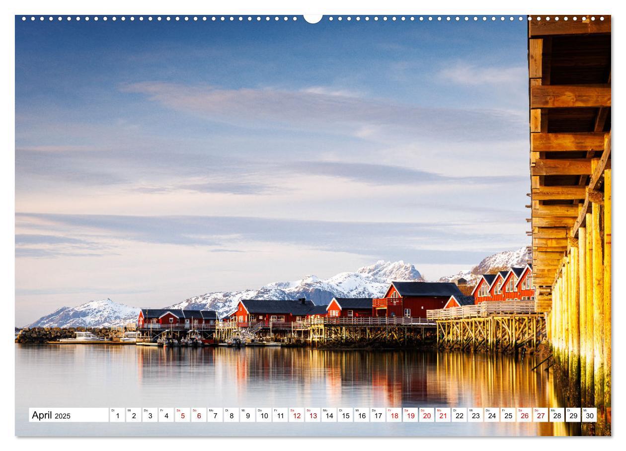 Bild: 9783383972249 | Licht des Nordens - LOFOTEN (hochwertiger Premium Wandkalender 2025...