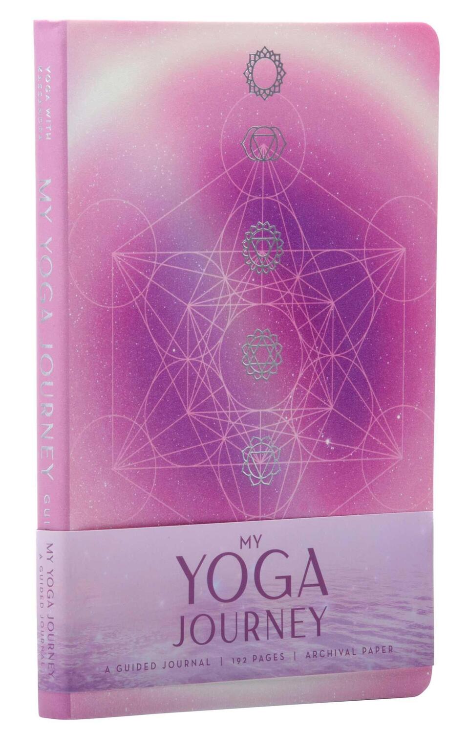 Cover: 9781647227890 | My Yoga Journey (Yoga with Kassandra, Yoga Journal): A Guided Journal