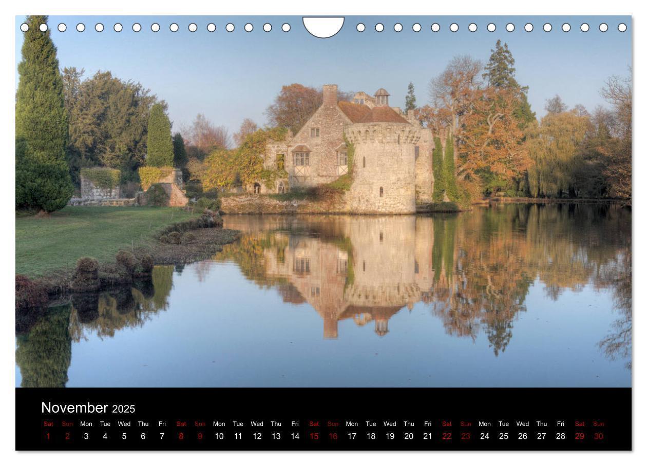 Bild: 9781325950133 | Castles of Kent and Sussex (Wall Calendar 2025 DIN A4 landscape),...