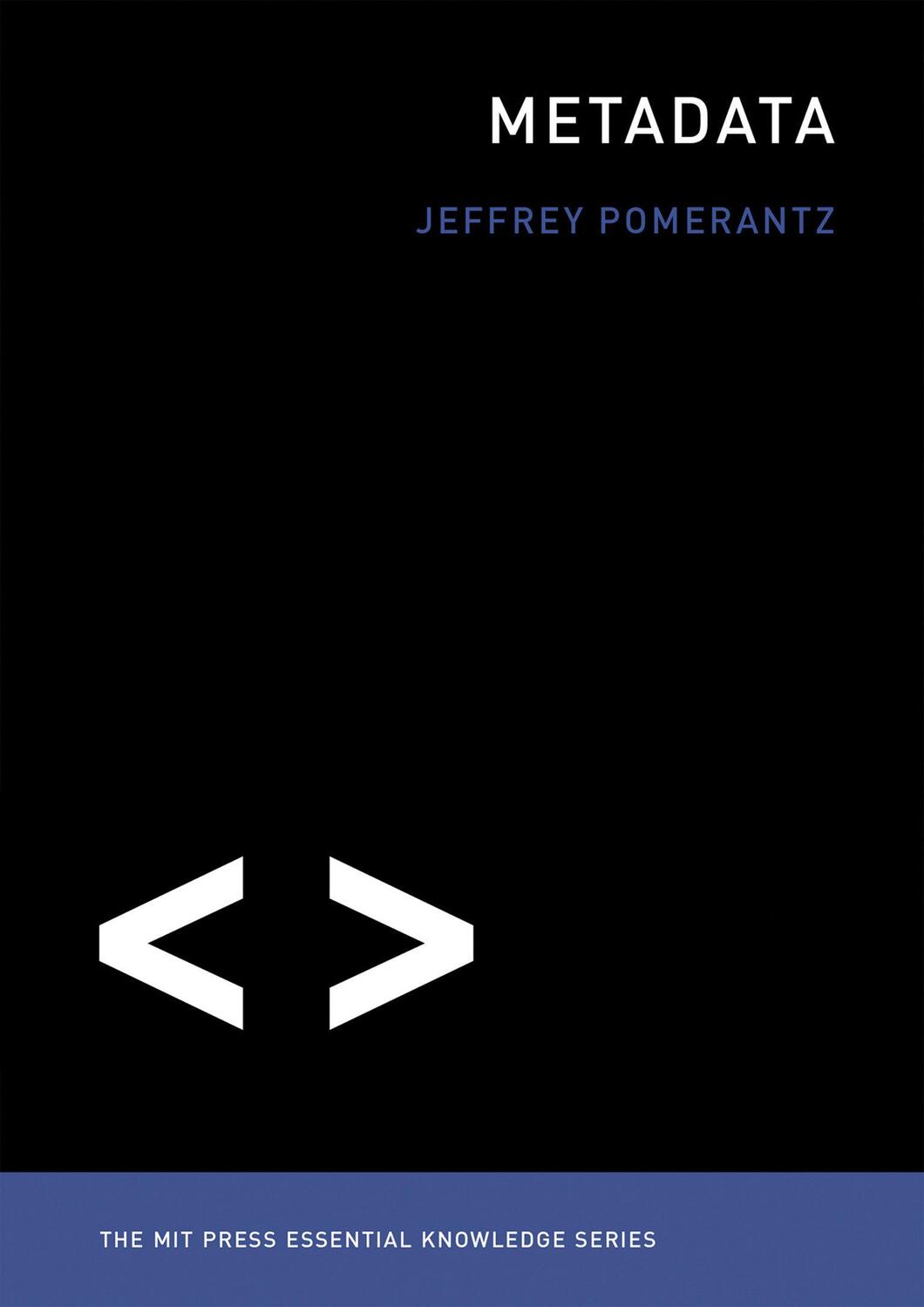 Cover: 9780262528511 | Metadata | Jeffrey Pomerantz | Taschenbuch | Englisch | 2015