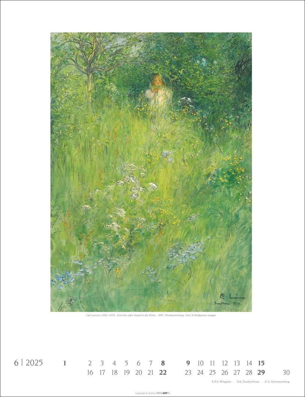 Bild: 9783839901137 | Carl Larsson Kalender 2025 | Kalender | Spiralbindung | 14 S. | 2025