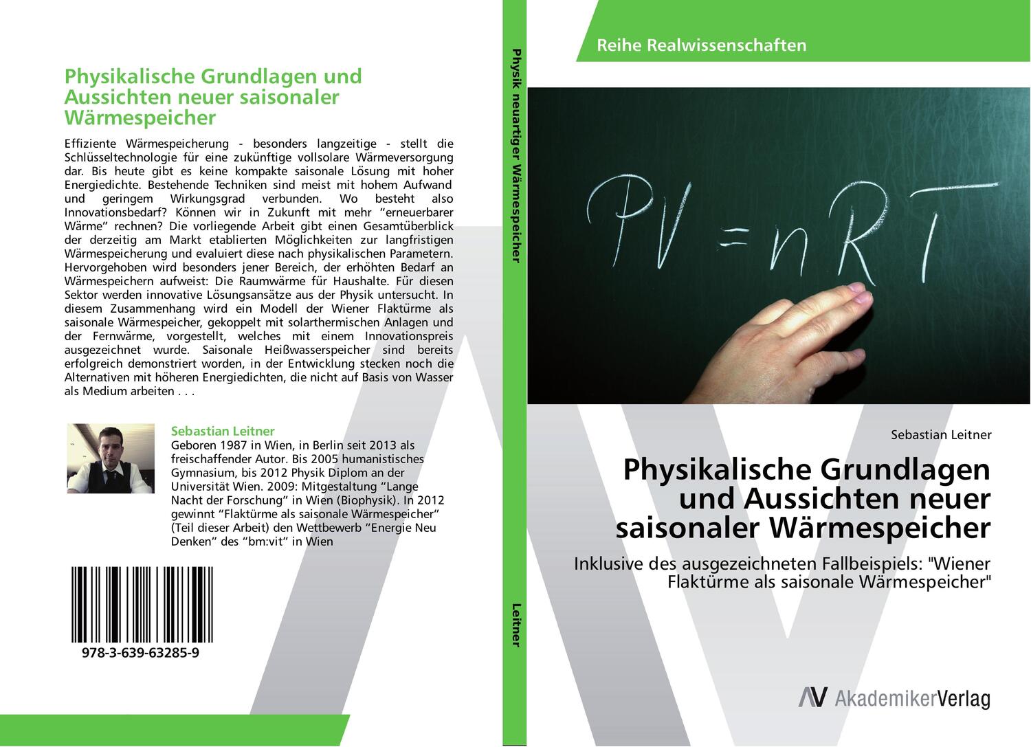 Cover: 9783639632859 | Physikalische Grundlagen und Aussichten neuer saisonaler Wärmespeicher