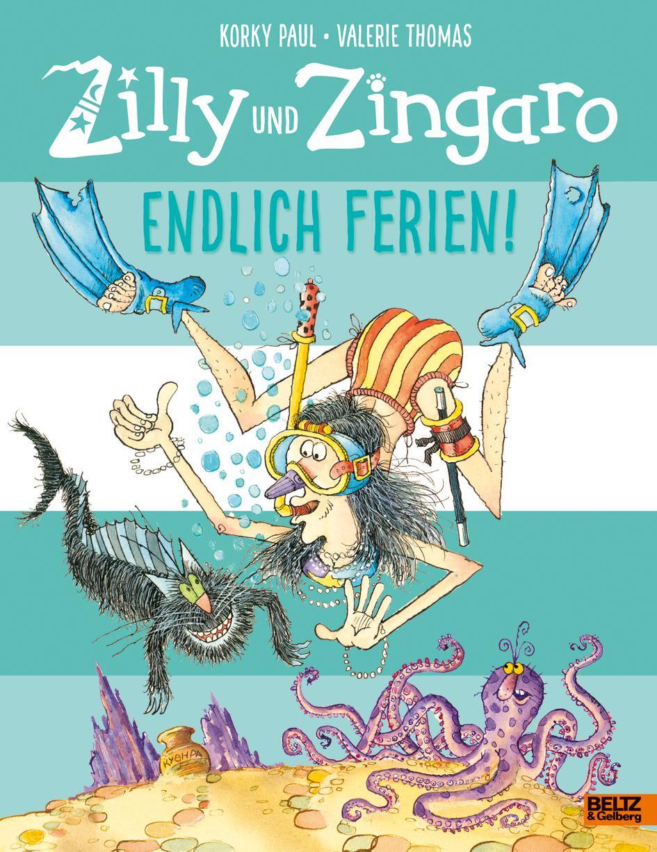 Cover: 9783407823755 | Zilly und Zingaro. Endlich Ferien! | Vierfarbiges Bilderbuch | Buch