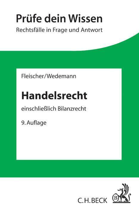 Cover: 9783406593321 | Handelsrecht | einschließlich Bilanzrecht | Holger Fleischer (u. a.)