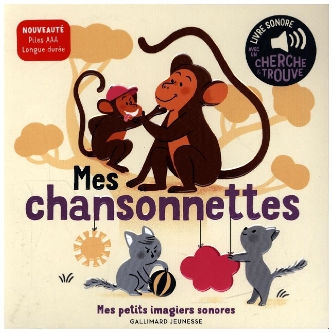 Cover: 9782075162241 | Mes chansonnettes | Des sons à écouter, des images à regarder | Buch