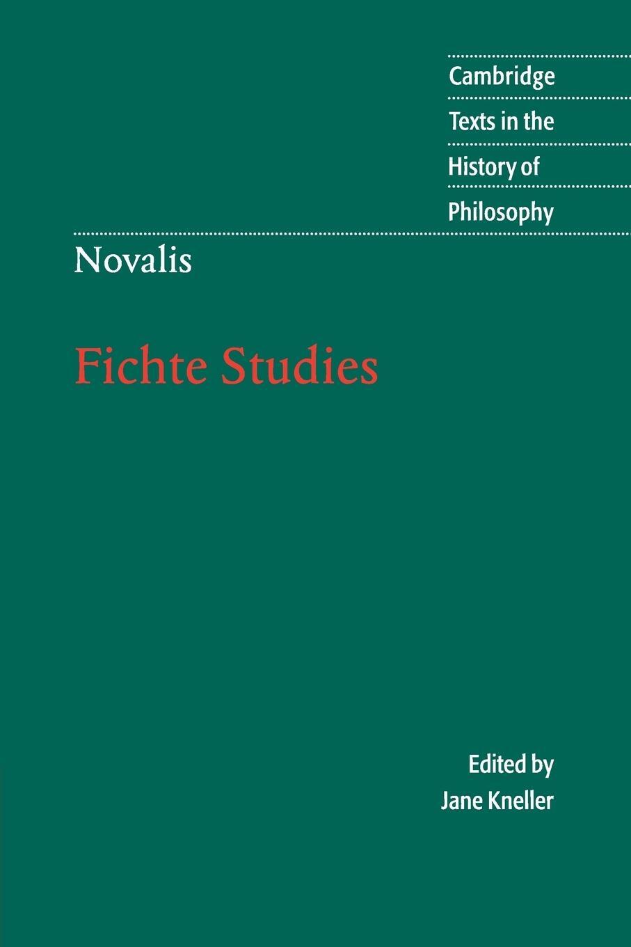 Cover: 9780521643924 | Novalis | Fichte Studies | Novalis | Taschenbuch | Paperback | 2017