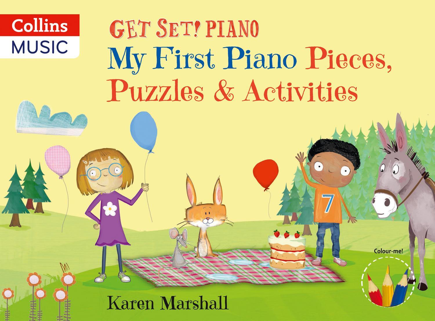 Cover: 9780008353247 | Get Set! Piano - Ready to Get Set! Piano: Activity Book | Marshall