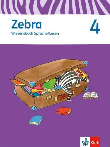 Cover: 9783122706852 | Zebra 4 Wissensbuch Sprache/Lesen 4. Schuljahr | Broschüre | Deutsch
