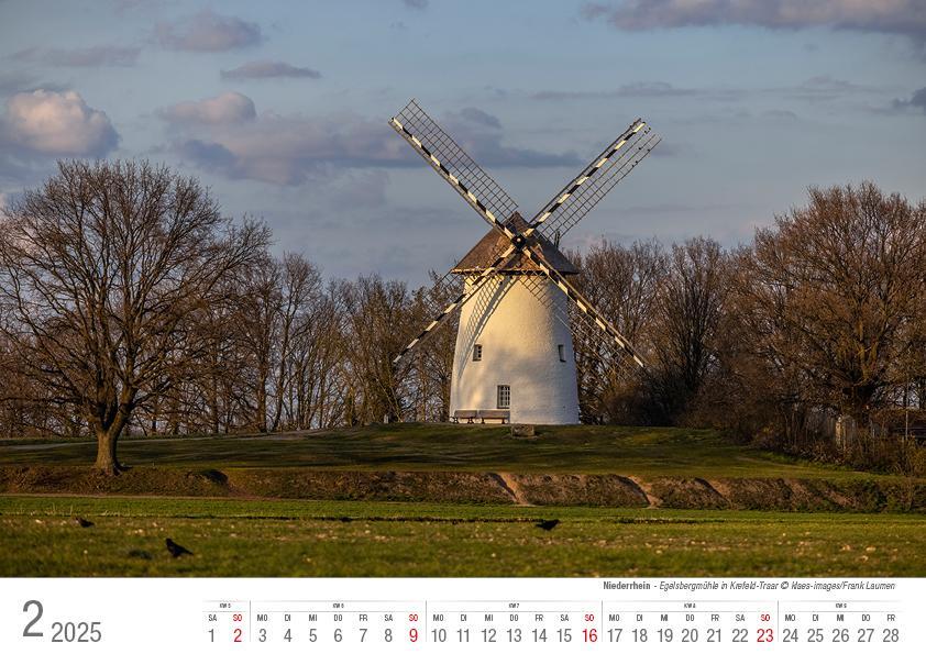 Bild: 9783965352094 | Niederrhein 2025 Bildkalender A4 Spiralbindung | Holger Klaes | 2025