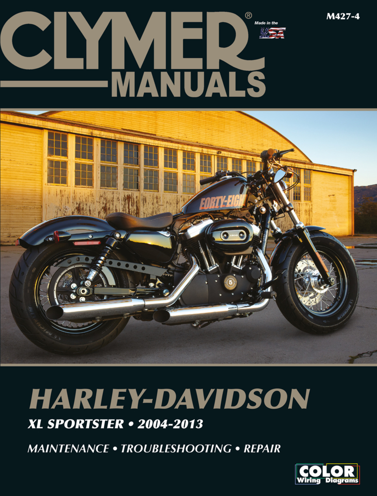 Cover: 9781599696423 | Harley-Davidson Sportster Motorcycle (2004-2013) Service Repair Manual