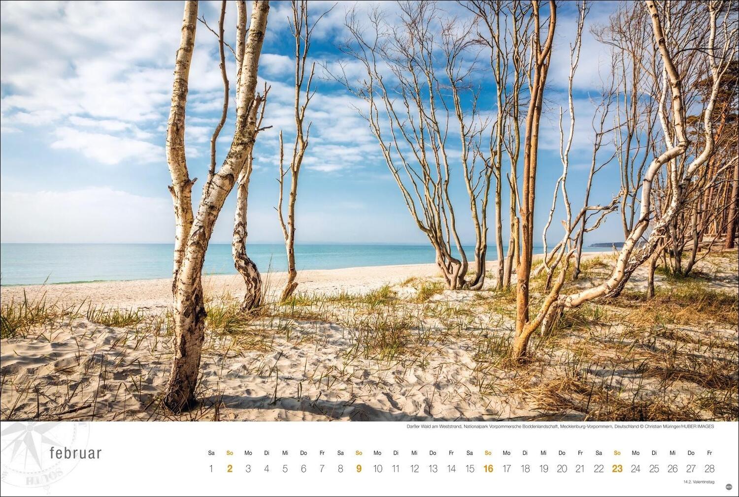 Bild: 9783756404858 | Ostsee Globetrotter Kalender 2025 - Von behaglichen Strandkörben...