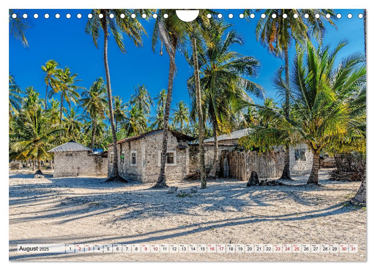 Bild: 9781325945412 | Welcome to Zanzibar (Wall Calendar 2025 DIN A4 landscape), CALVENDO...