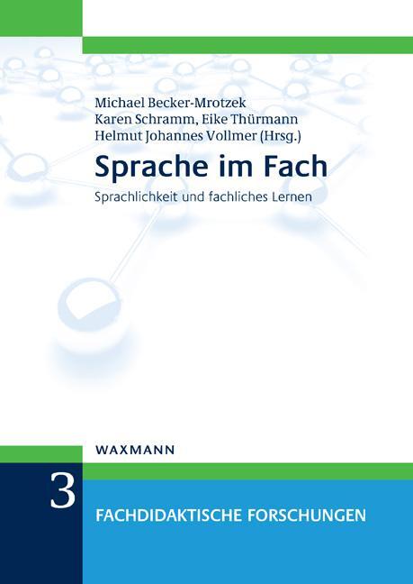 Cover: 9783830926597 | Sprache im Fach | Sprachlichkeit und fachliches Lernen | Taschenbuch