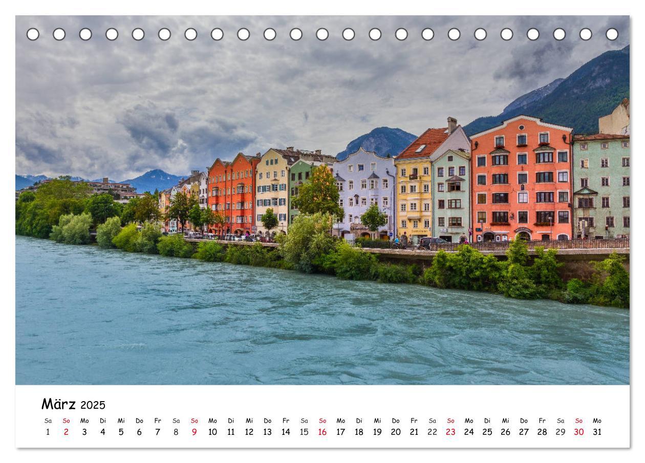 Bild: 9783435439027 | Grüße aus Innsbruck (Tischkalender 2025 DIN A5 quer), CALVENDO...