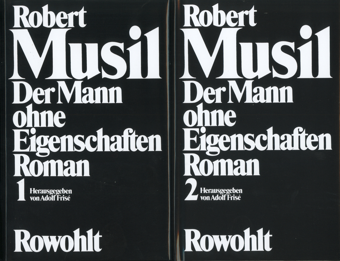 Cover: 9783498092856 | Der Mann ohne Eigenschaften, 2 Bde. | Roman. Hrsg. v. Adolf Frise