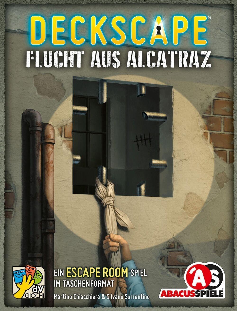 Bild: 4011898382013 | Deckscape - Flucht aus Alcatraz | Martino Chiacchiera (u. a.) | Spiel