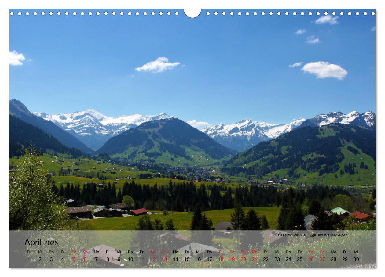 Bild: 9783435289967 | Saanenland. Ein Kalender aus dem Berner Oberland (Wandkalender 2025...