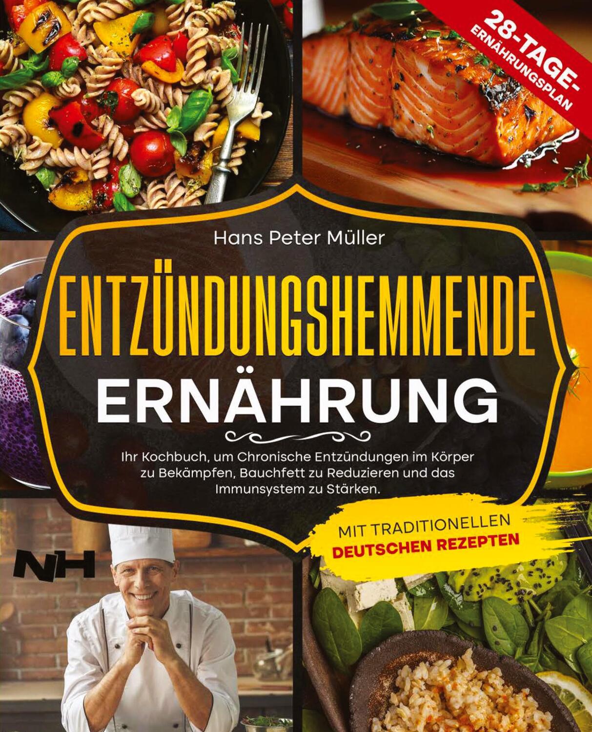 Cover: 9788894748802 | ENTZÜNDUNGSHEMMENDE ERNÄHRUNG | Hans Peter Müller | Taschenbuch | 2023