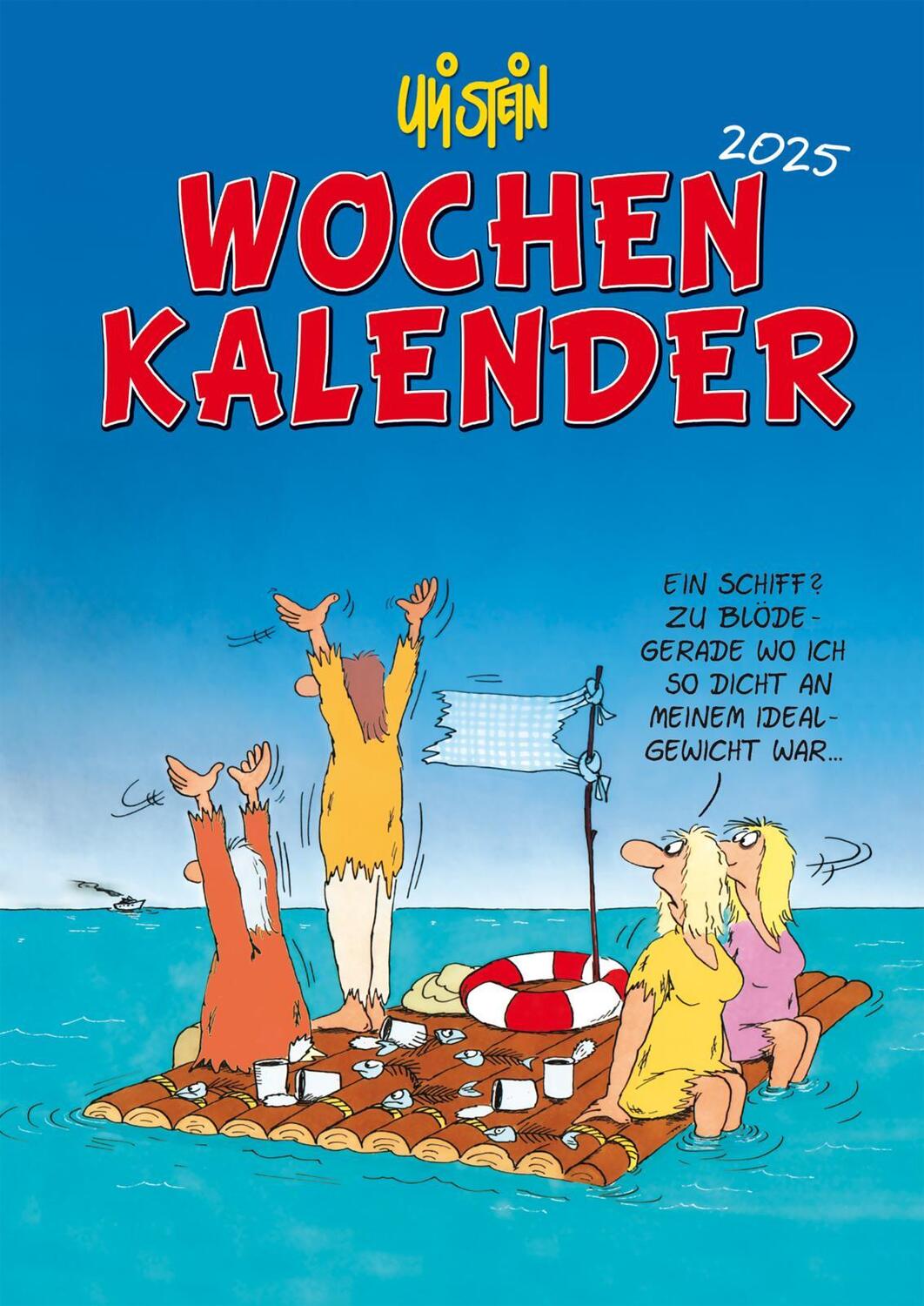 Cover: 9783830321835 | Uli Stein Wochenkalender 2025: Taschenkalender mit Spiralbindung...