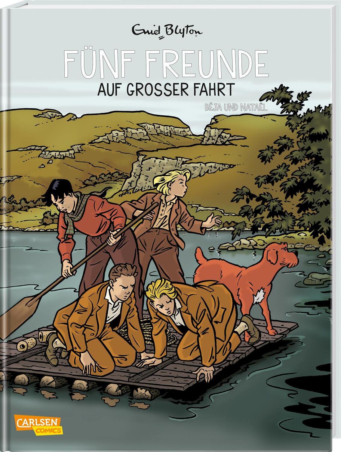 Cover: 9783551022806 | Fünf Freunde 7: Fünf Freunde auf großer Fahrt | Enid Blyton (u. a.)
