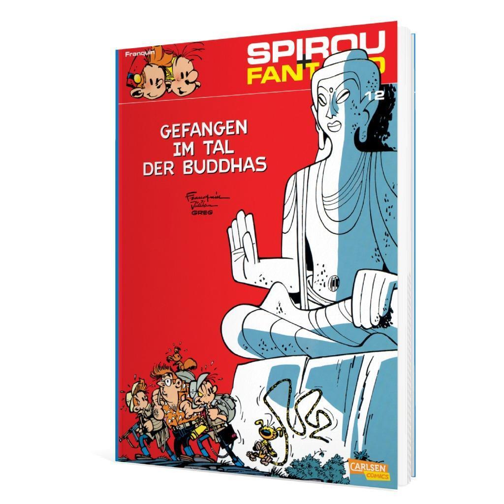 Bild: 9783551772121 | Spirou und Fantasio 12. Gefangen im Tal der Buddhas | André Franquin