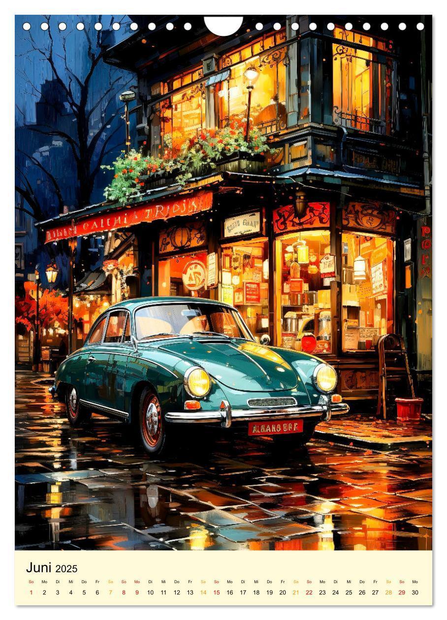 Bild: 9783435847303 | Nostalgic Cars der Traum (Wandkalender 2025 DIN A4 hoch), CALVENDO...