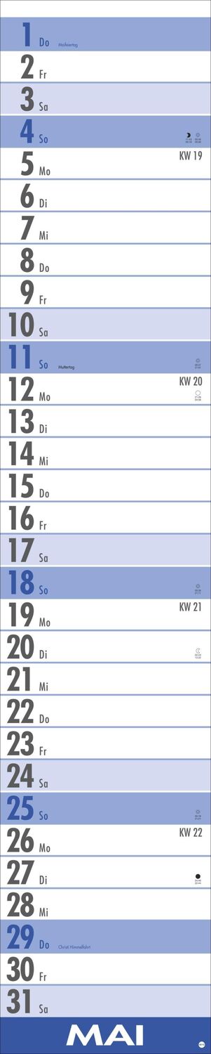 Bild: 9783756405671 | Supermemo Kalender 2025 | Kalender | Bürokalender Heye | Spiralbindung