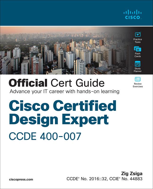 Cover: 9780137601042 | Cisco Certified Design Expert (CCDE 400-007) Official Cert Guide