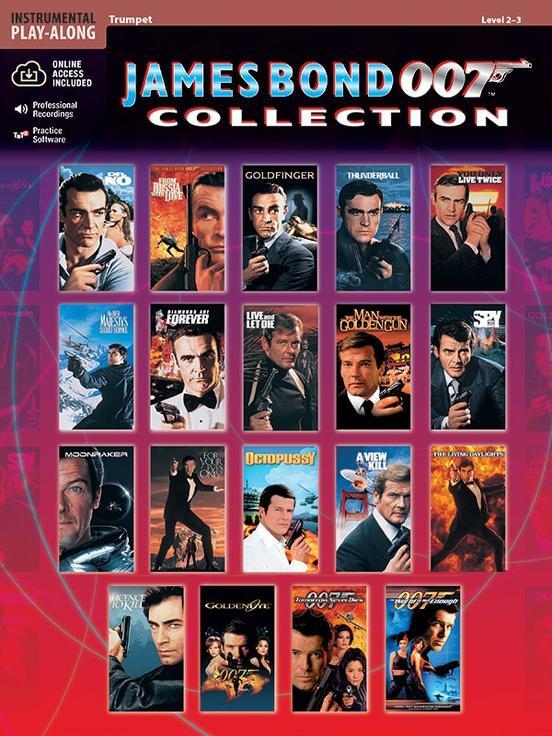 Cover: 654979185819 | James Bond 007 Collection | Trumpet, Book &amp; Online Audio/Software